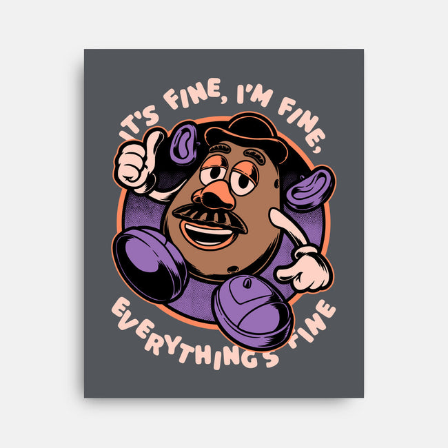 Potato Fine-None-Stretched-Canvas-Studio Mootant