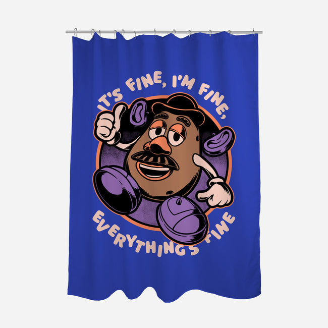 Potato Fine-None-Polyester-Shower Curtain-Studio Mootant