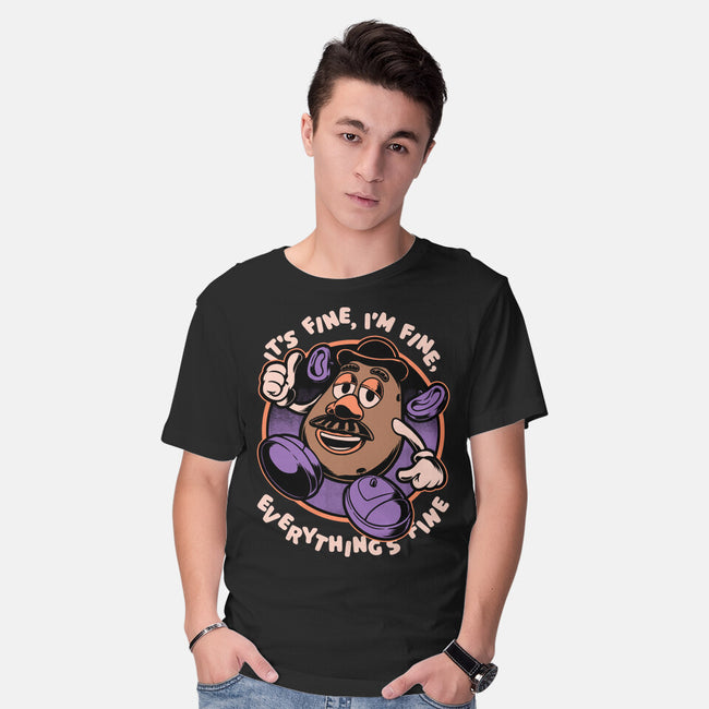Potato Fine-Mens-Basic-Tee-Studio Mootant