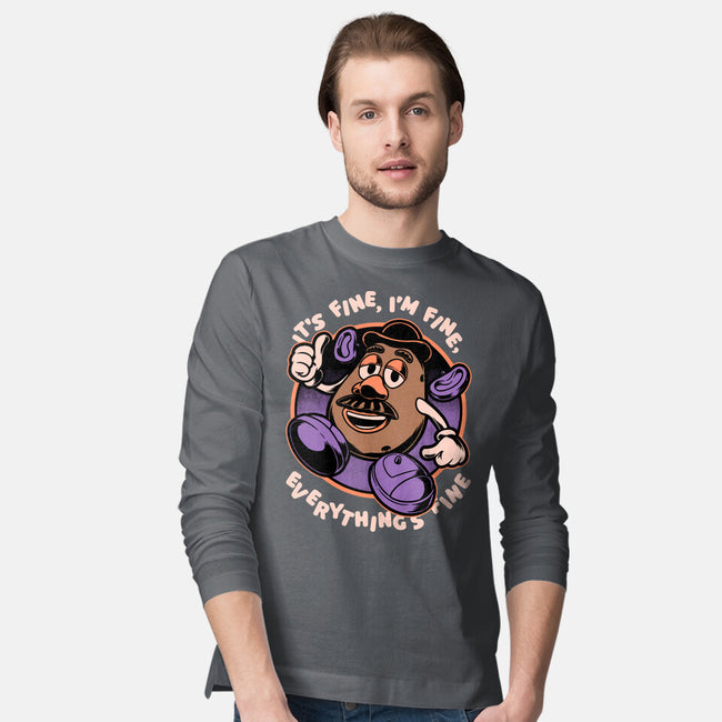 Potato Fine-Mens-Long Sleeved-Tee-Studio Mootant