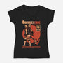 Dungeon Crawler Sunscreen-Womens-V-Neck-Tee-Studio Mootant