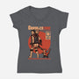 Dungeon Crawler Sunscreen-Womens-V-Neck-Tee-Studio Mootant