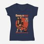 Dungeon Crawler Sunscreen-Womens-V-Neck-Tee-Studio Mootant