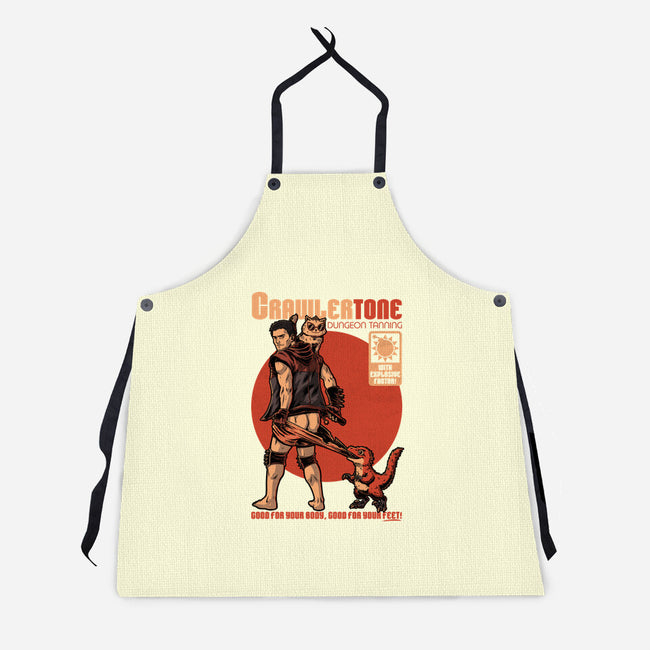 Dungeon Crawler Sunscreen-Unisex-Kitchen-Apron-Studio Mootant