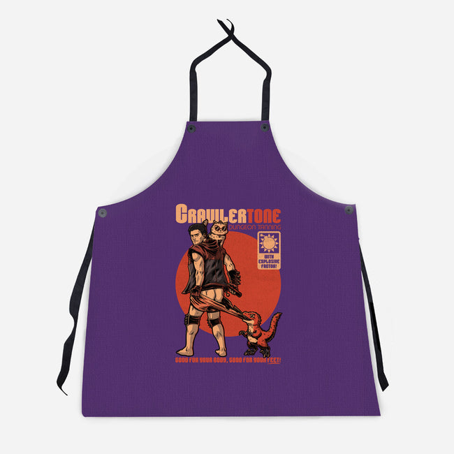 Dungeon Crawler Sunscreen-Unisex-Kitchen-Apron-Studio Mootant