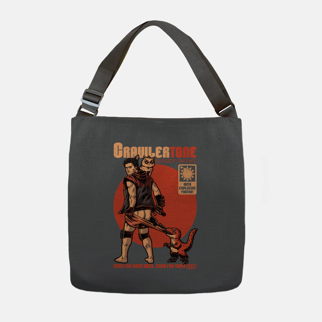 Dungeon Crawler Sunscreen-None-Adjustable Tote-Bag-Studio Mootant