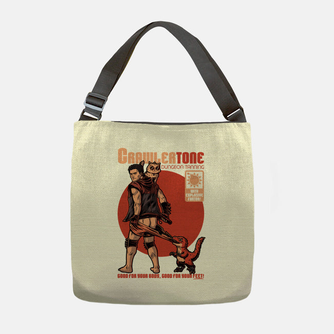 Dungeon Crawler Sunscreen-None-Adjustable Tote-Bag-Studio Mootant