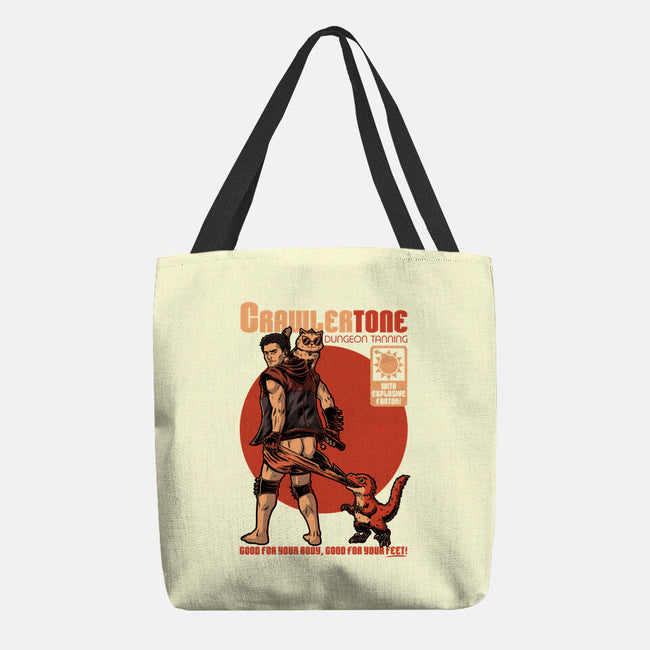 Dungeon Crawler Sunscreen-None-Basic Tote-Bag-Studio Mootant