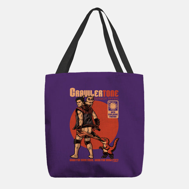 Dungeon Crawler Sunscreen-None-Basic Tote-Bag-Studio Mootant