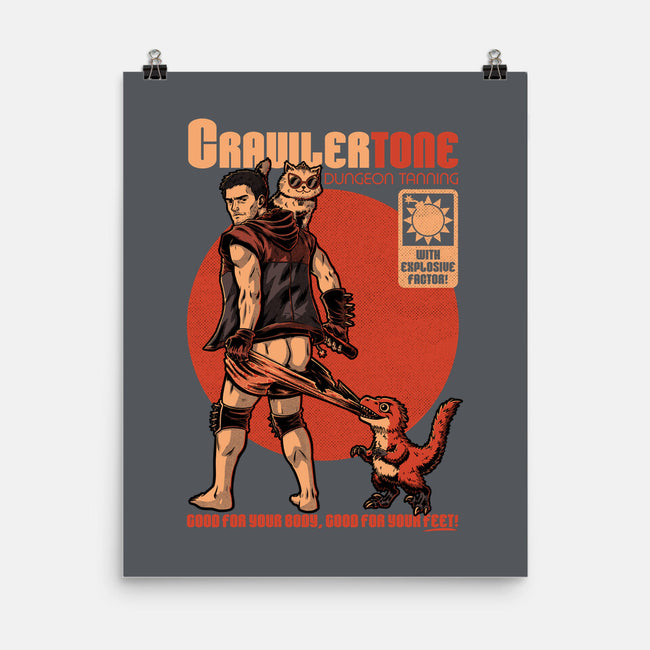 Dungeon Crawler Sunscreen-None-Matte-Poster-Studio Mootant