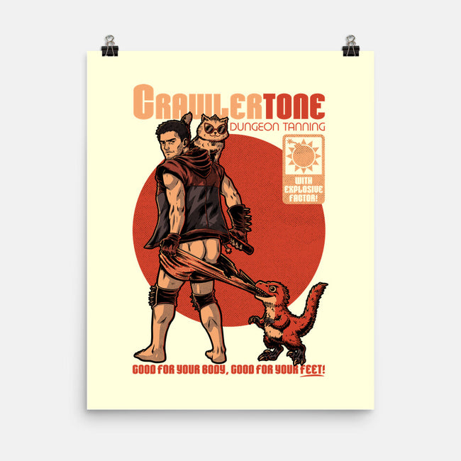 Dungeon Crawler Sunscreen-None-Matte-Poster-Studio Mootant