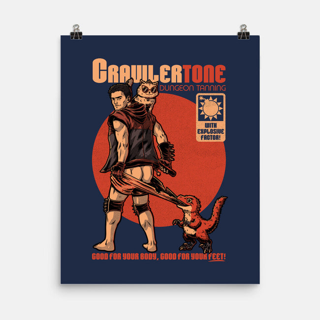 Dungeon Crawler Sunscreen-None-Matte-Poster-Studio Mootant