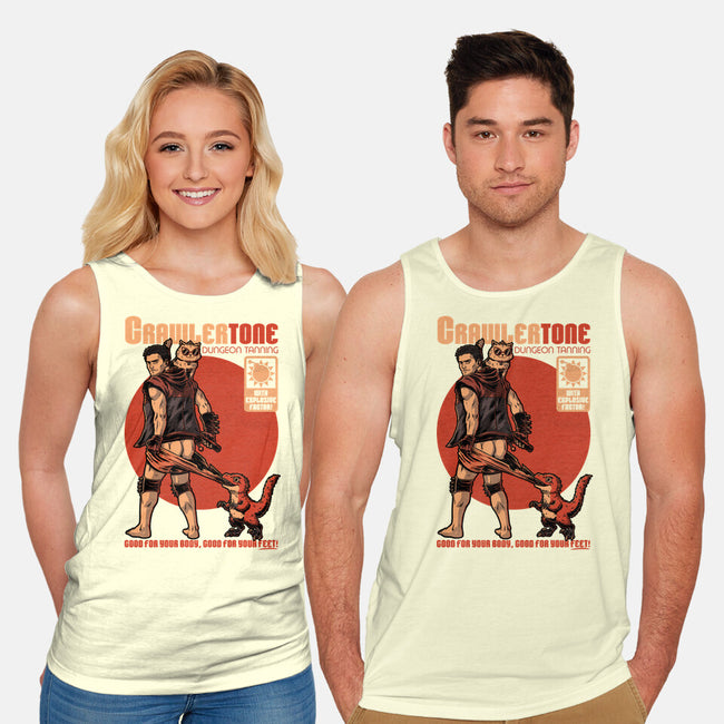 Dungeon Crawler Sunscreen-Unisex-Basic-Tank-Studio Mootant