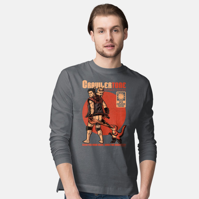 Dungeon Crawler Sunscreen-Mens-Long Sleeved-Tee-Studio Mootant