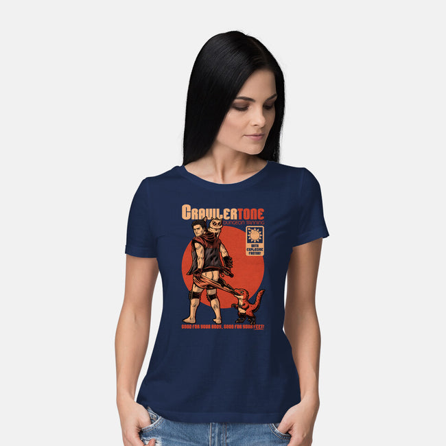 Dungeon Crawler Sunscreen-Womens-Basic-Tee-Studio Mootant