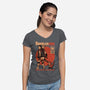 Dungeon Crawler Sunscreen-Womens-V-Neck-Tee-Studio Mootant