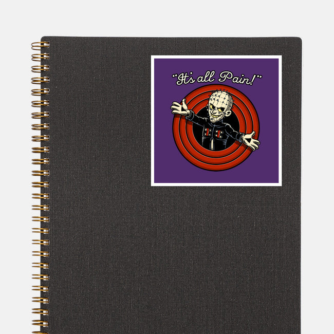 Pain Priest Toon-None-Glossy-Sticker-Studio Mootant