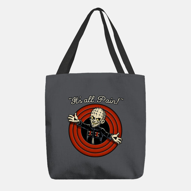 Pain Priest Toon-None-Basic Tote-Bag-Studio Mootant