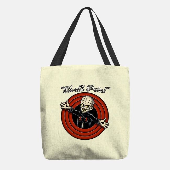 Pain Priest Toon-None-Basic Tote-Bag-Studio Mootant