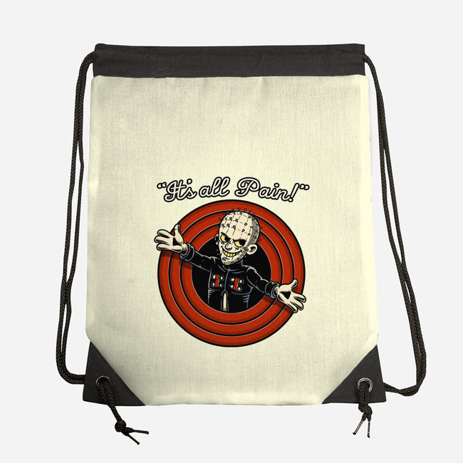 Pain Priest Toon-None-Drawstring-Bag-Studio Mootant