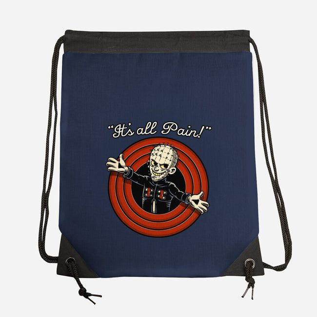 Pain Priest Toon-None-Drawstring-Bag-Studio Mootant