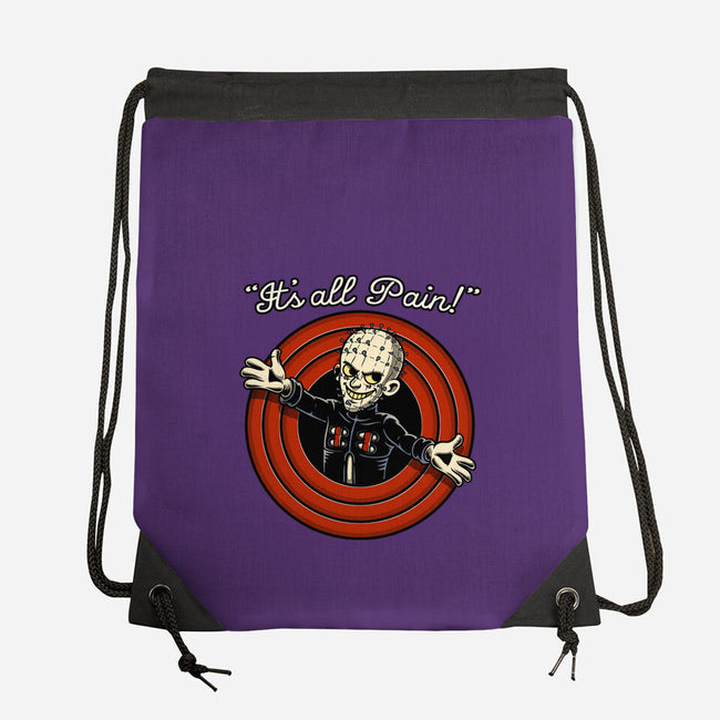 Pain Priest Toon-None-Drawstring-Bag-Studio Mootant