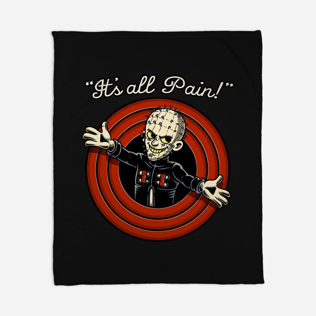 Pain Priest Toon-None-Fleece-Blanket-Studio Mootant