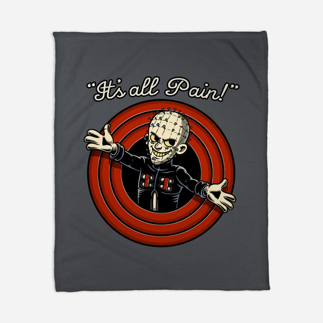 Pain Priest Toon-None-Fleece-Blanket-Studio Mootant