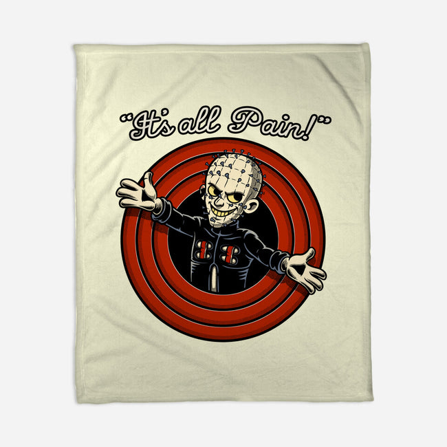 Pain Priest Toon-None-Fleece-Blanket-Studio Mootant