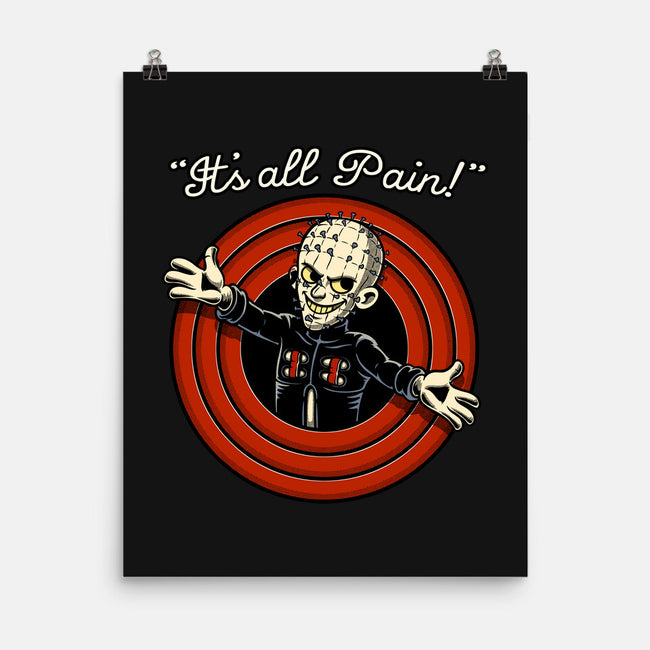 Pain Priest Toon-None-Matte-Poster-Studio Mootant