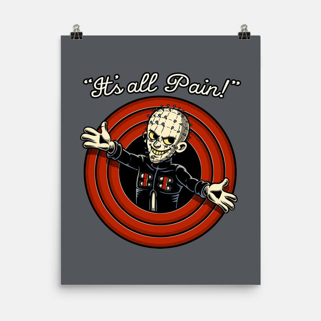 Pain Priest Toon-None-Matte-Poster-Studio Mootant