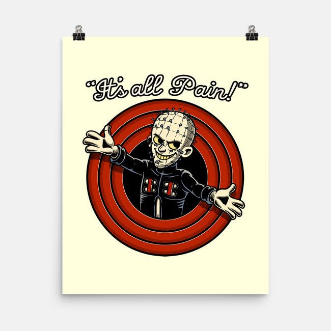 Pain Priest Toon-None-Matte-Poster-Studio Mootant