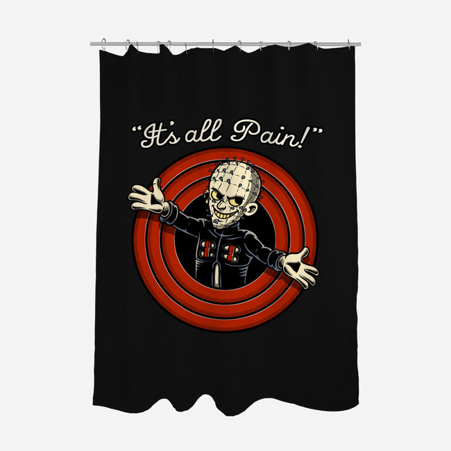 Pain Priest Toon-None-Polyester-Shower Curtain-Studio Mootant