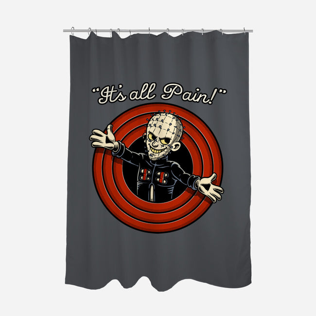 Pain Priest Toon-None-Polyester-Shower Curtain-Studio Mootant