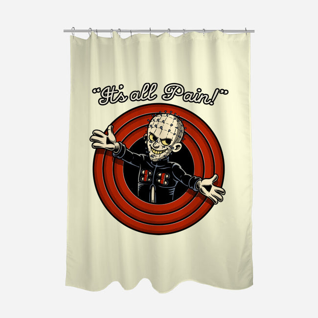 Pain Priest Toon-None-Polyester-Shower Curtain-Studio Mootant