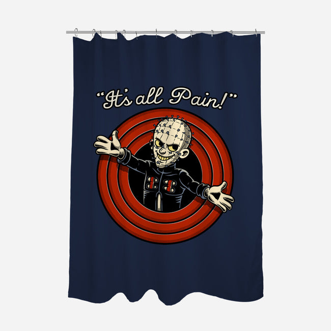 Pain Priest Toon-None-Polyester-Shower Curtain-Studio Mootant