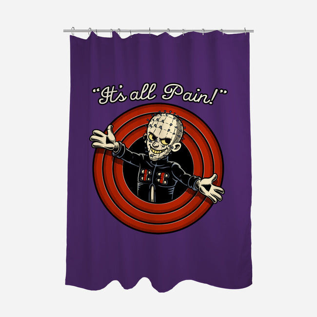 Pain Priest Toon-None-Polyester-Shower Curtain-Studio Mootant