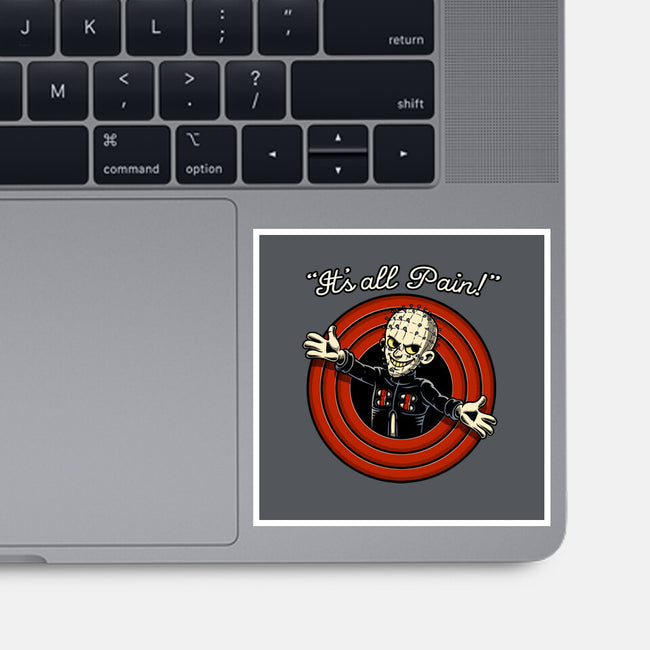 Pain Priest Toon-None-Glossy-Sticker-Studio Mootant