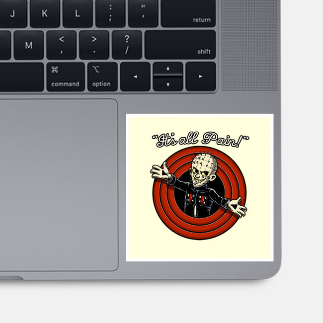 Pain Priest Toon-None-Glossy-Sticker-Studio Mootant