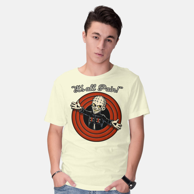 Pain Priest Toon-Mens-Basic-Tee-Studio Mootant