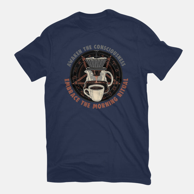 Embrace The Morning Ritual-Mens-Heavyweight-Tee-glitchygorilla