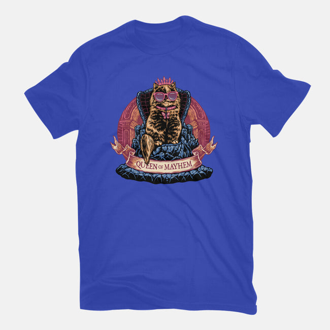 All Hail To The Queen Of Mayhem-Mens-Basic-Tee-glitchygorilla