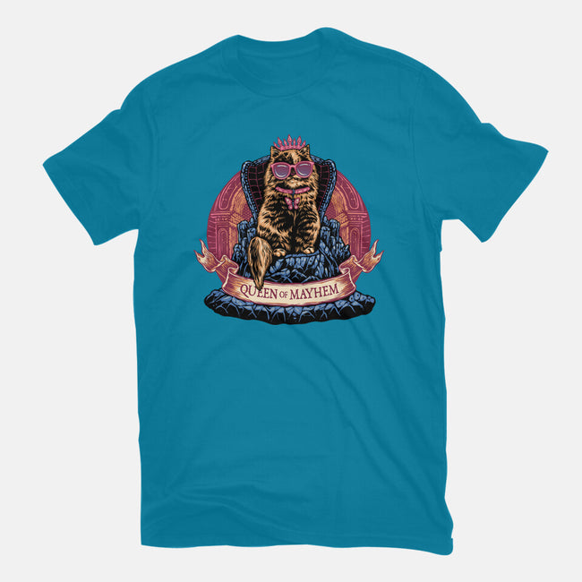 All Hail To The Queen Of Mayhem-Mens-Basic-Tee-glitchygorilla