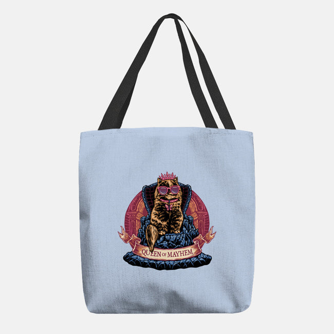 All Hail To The Queen Of Mayhem-None-Basic Tote-Bag-glitchygorilla