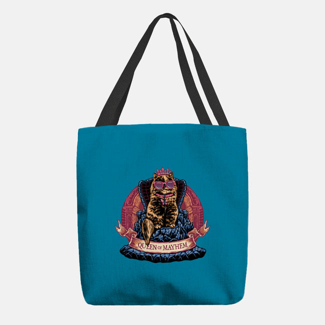 All Hail To The Queen Of Mayhem-None-Basic Tote-Bag-glitchygorilla