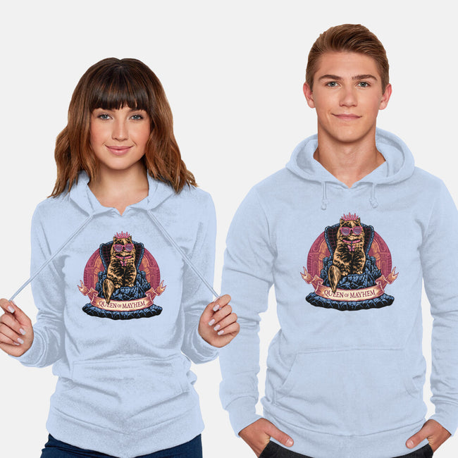 All Hail To The Queen Of Mayhem-Unisex-Pullover-Sweatshirt-glitchygorilla