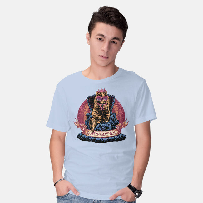 All Hail To The Queen Of Mayhem-Mens-Basic-Tee-glitchygorilla