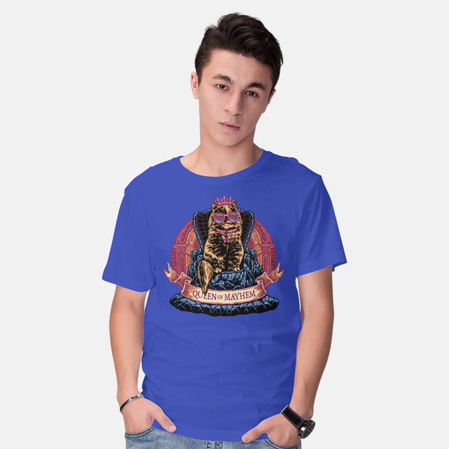 All Hail To The Queen Of Mayhem-Mens-Basic-Tee-glitchygorilla