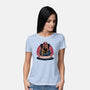 All Hail To The Queen Of Mayhem-Womens-Basic-Tee-glitchygorilla