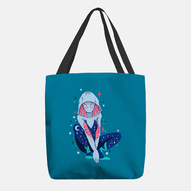 Spider Night-None-Basic Tote-Bag-nickzzarto